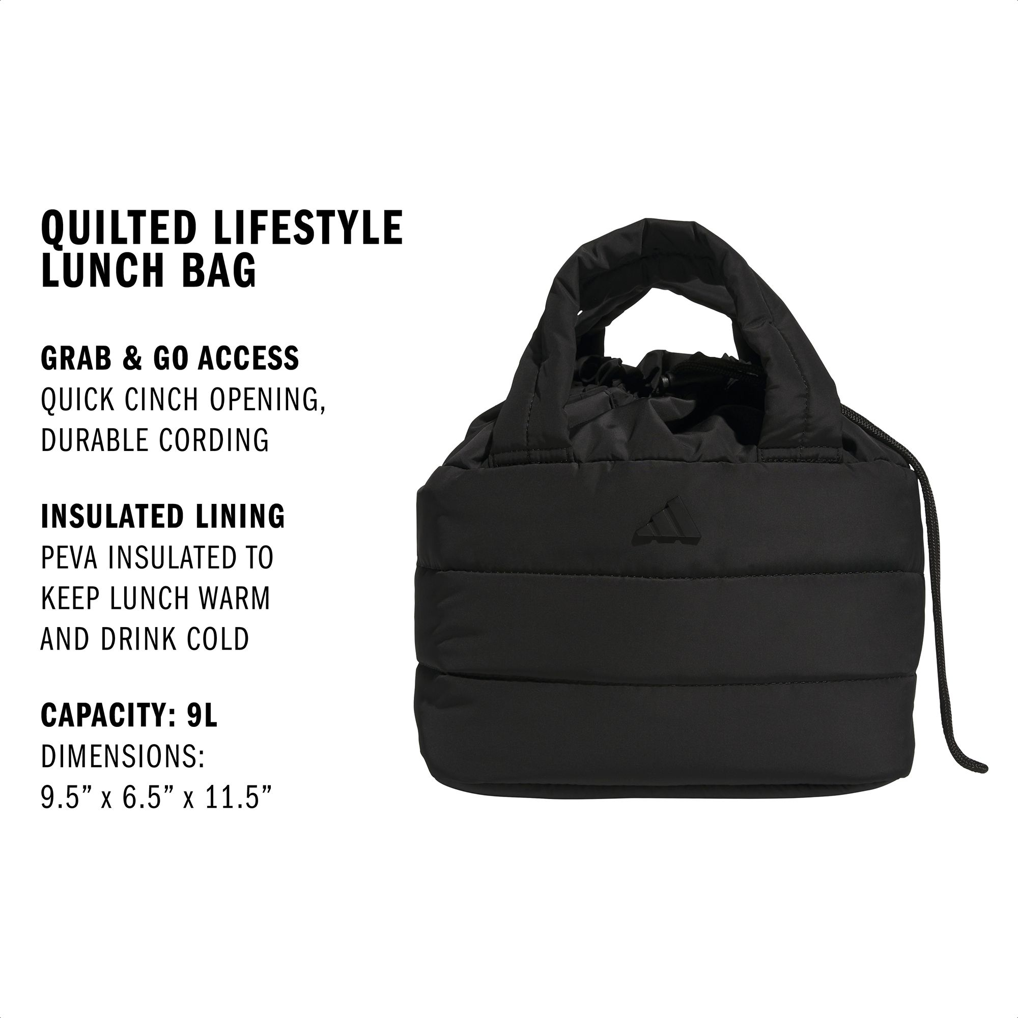 adidas Quilted Lifestyle Lunch Bag product image