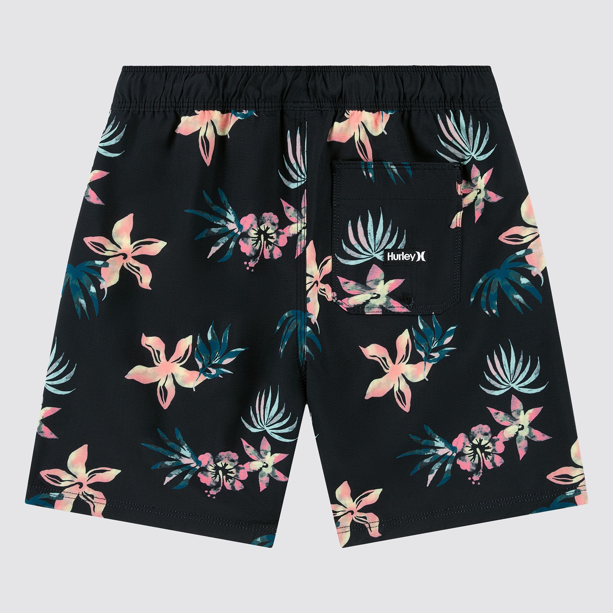 Hurley Boys' H2O-Dri Floral Pull-On Swim Shorts product image