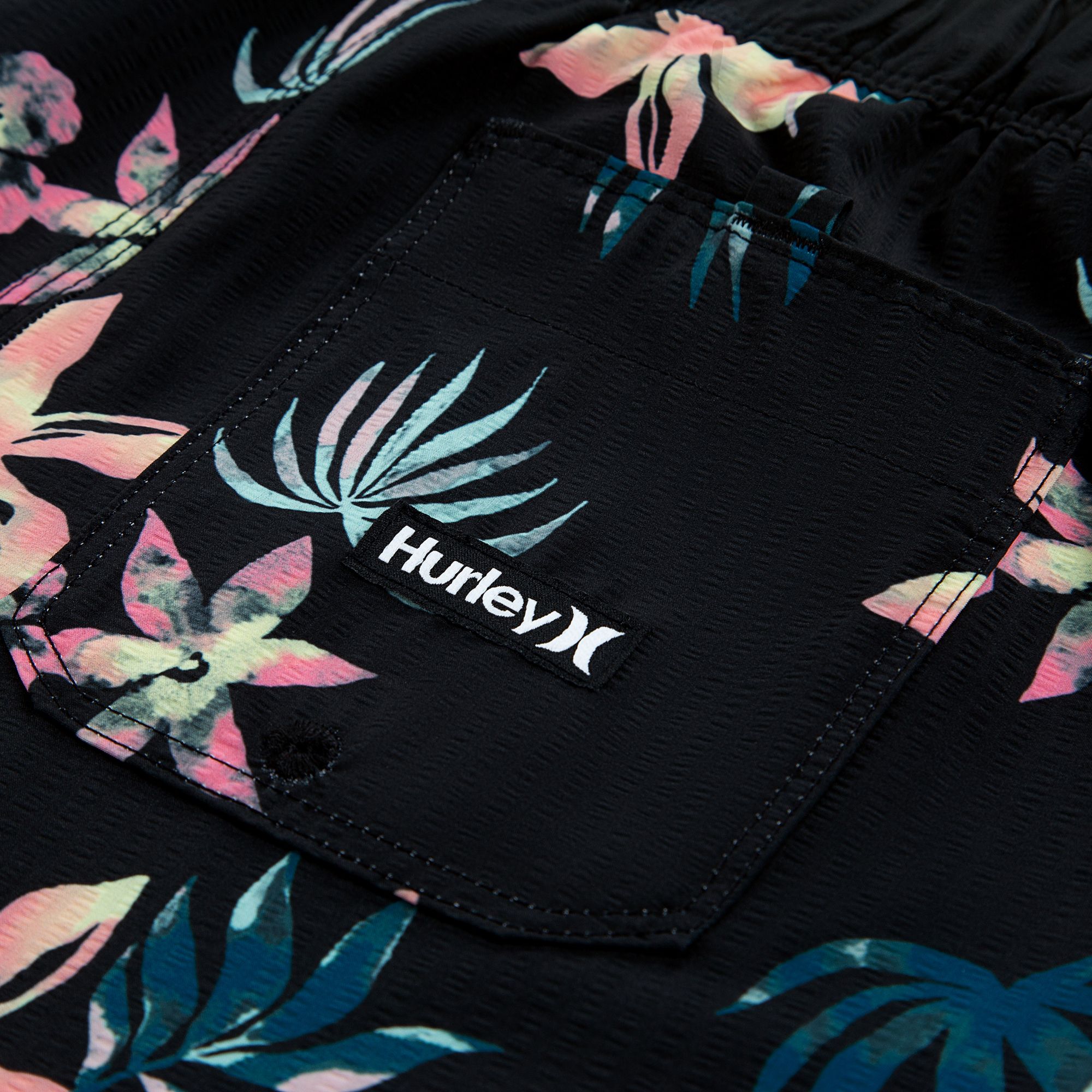 Hurley Boys' H2O-Dri Floral Pull-On Swim Shorts product image