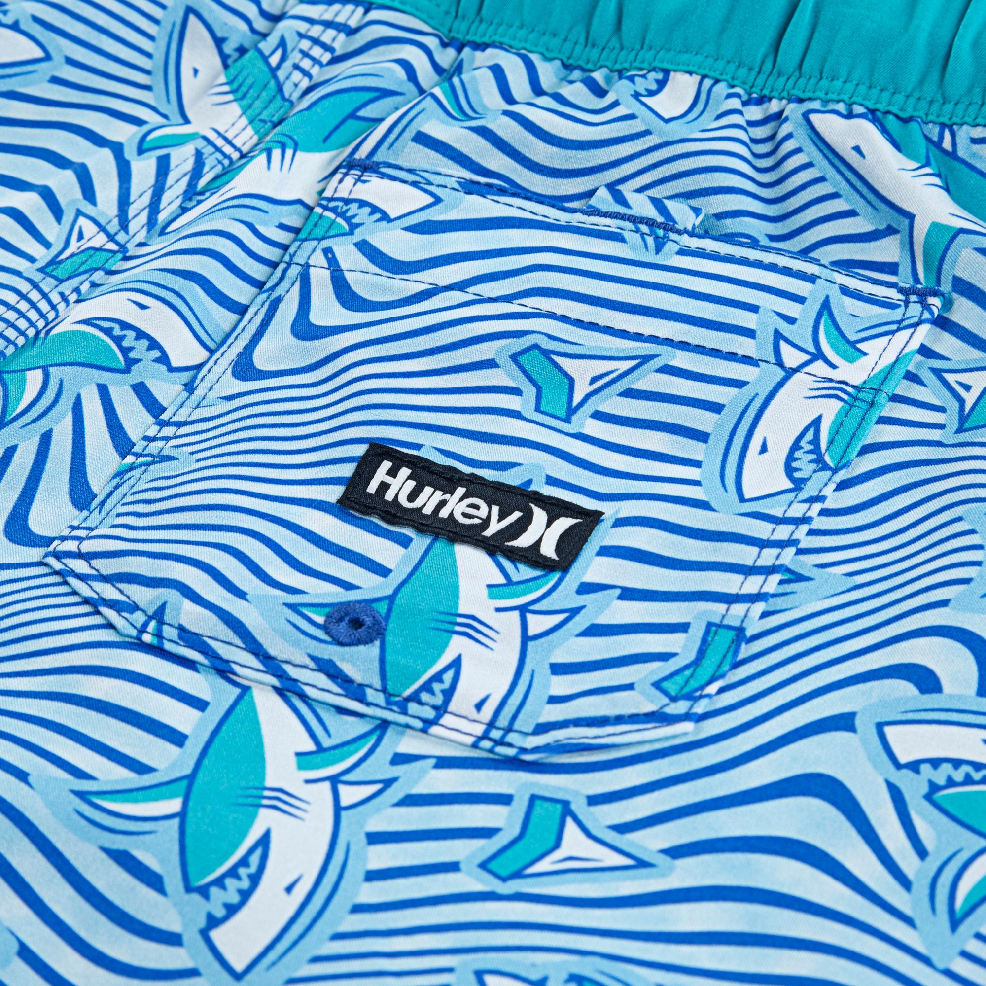 Hurley Boys' Dizzy Shark Pull On Swim Shorts product image
