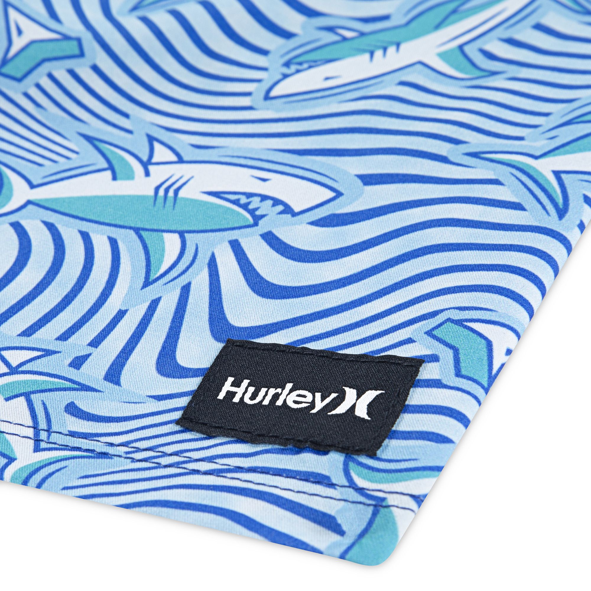 Hurley Boys' Dizzy Shark Pull On Swim Shorts product image