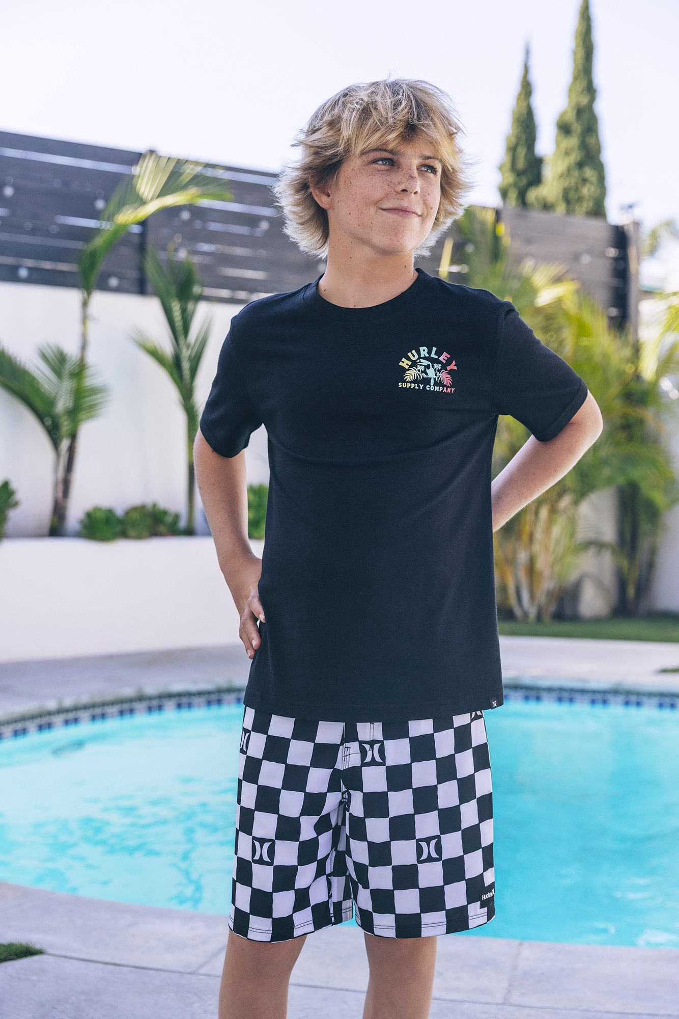 Hurley Boys' Toucan Poolside H2O-Dri Graphic Tee product image