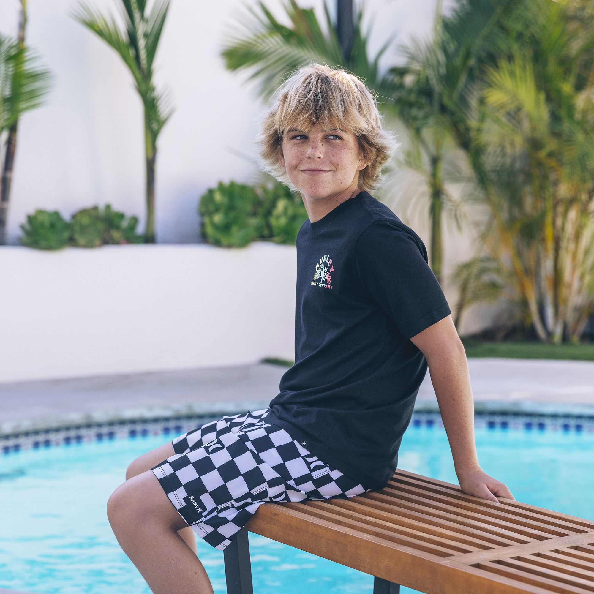 Hurley Boys' Toucan Poolside H2O-Dri Graphic Tee product image