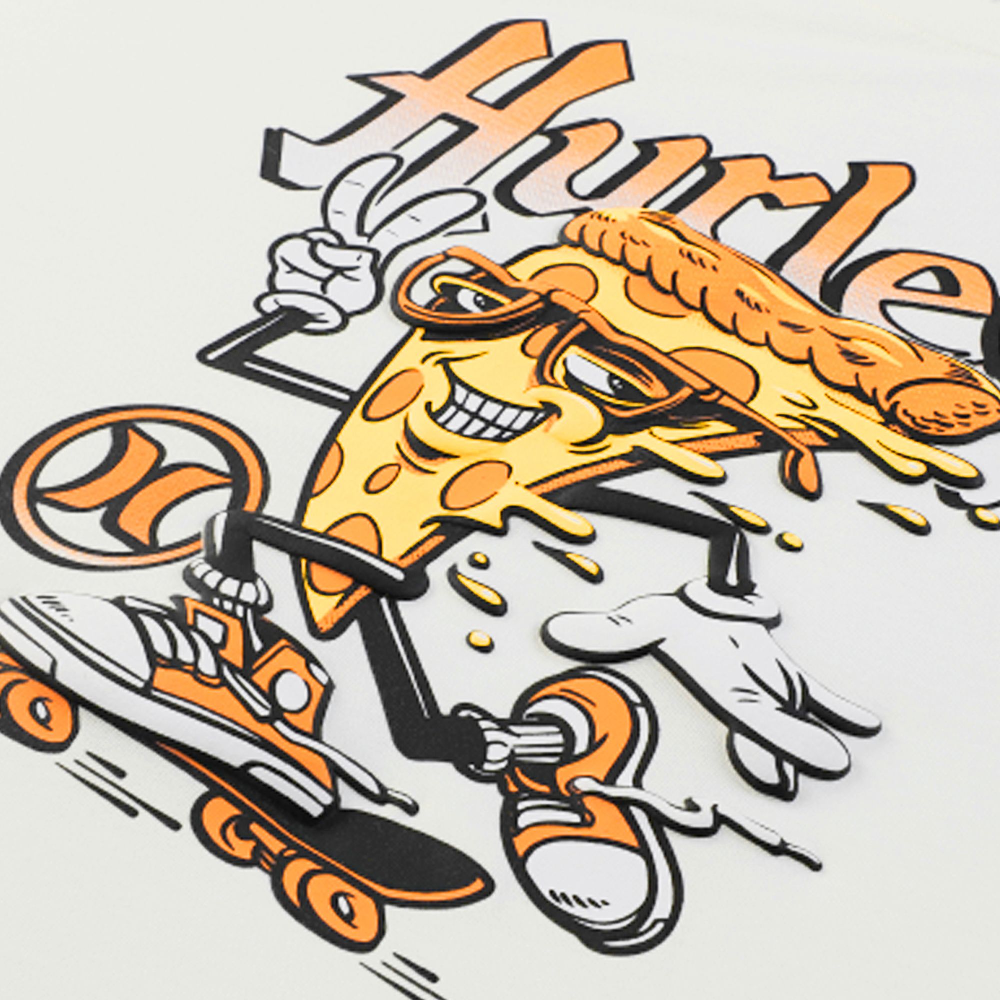 Hurley Boys' Skate Pizza Long-Sleeve Graphic Tee product image