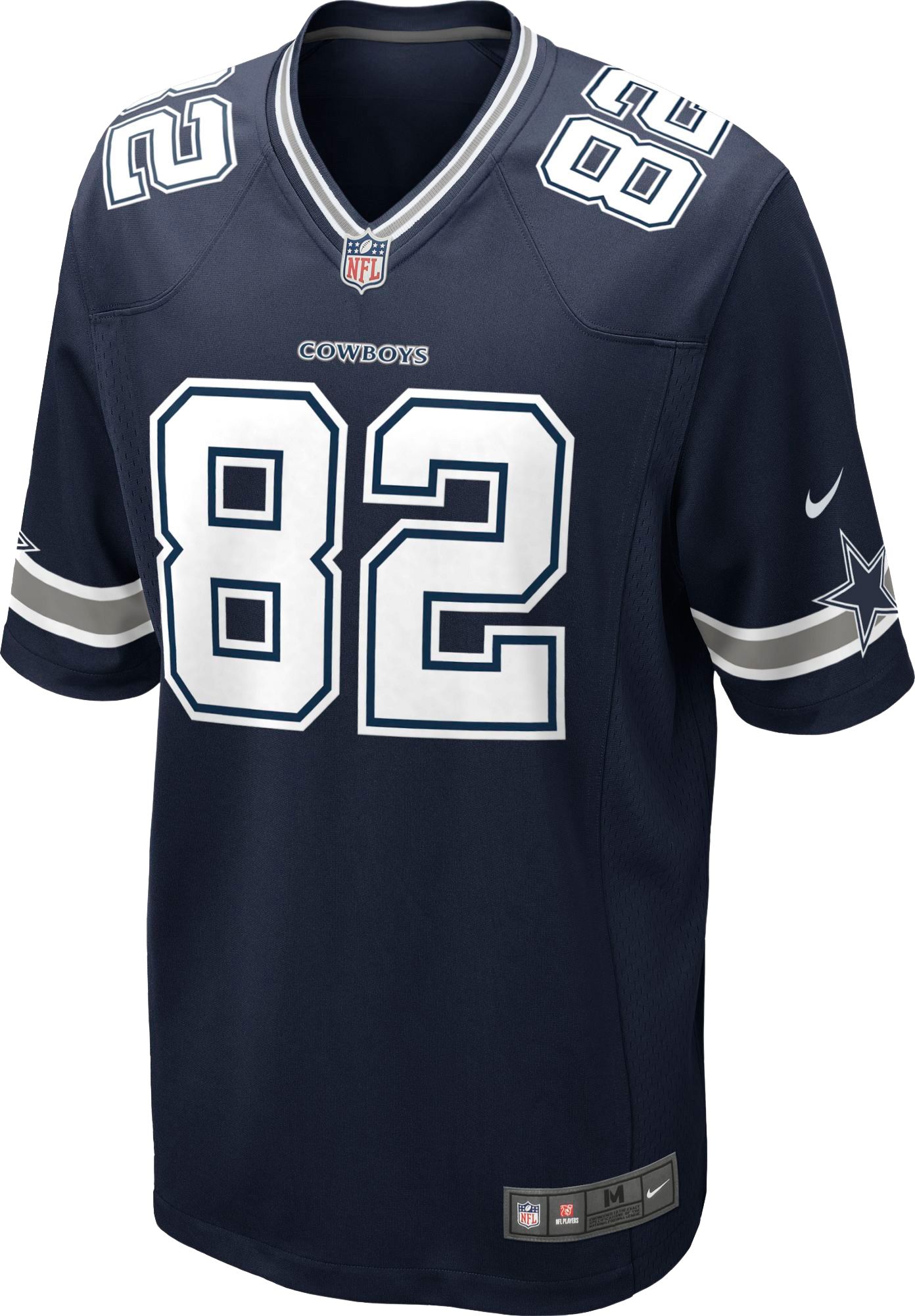 NWT Jason Witten 82 Jersey Women's Dallas Cowboys Pink/White