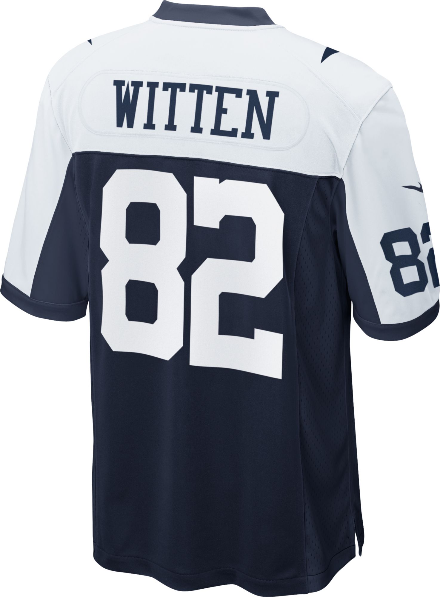 men's dallas cowboys dak prescott nike navy alternate game jersey