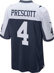 Nike Men's Dallas Cowboys Dak Prescott #4 Throwback Navy Game Jersey