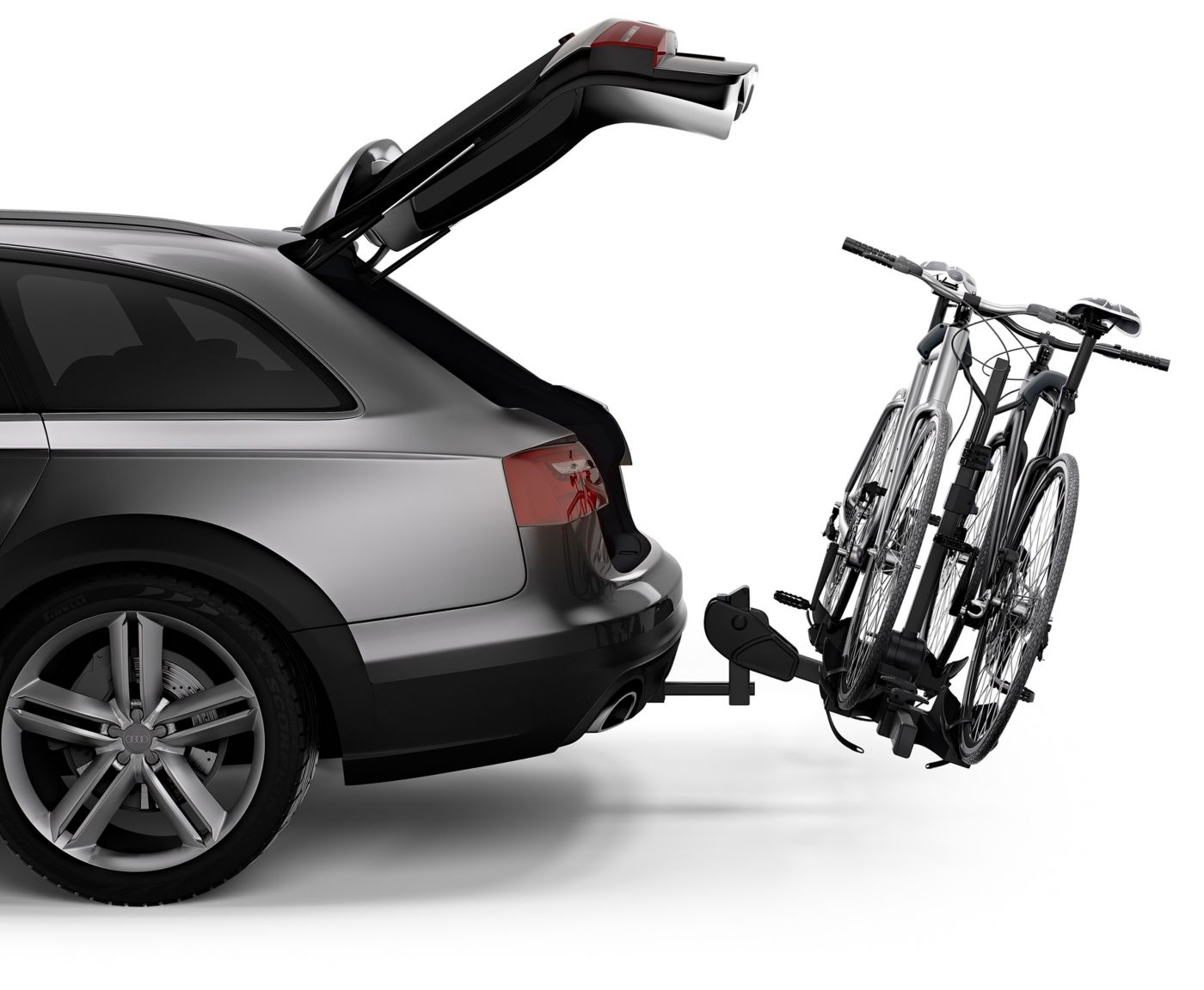 Thule 990XT Doubletrack 2 Bike Tray Hitch Vehicle Rack Dick s Sporting Goods