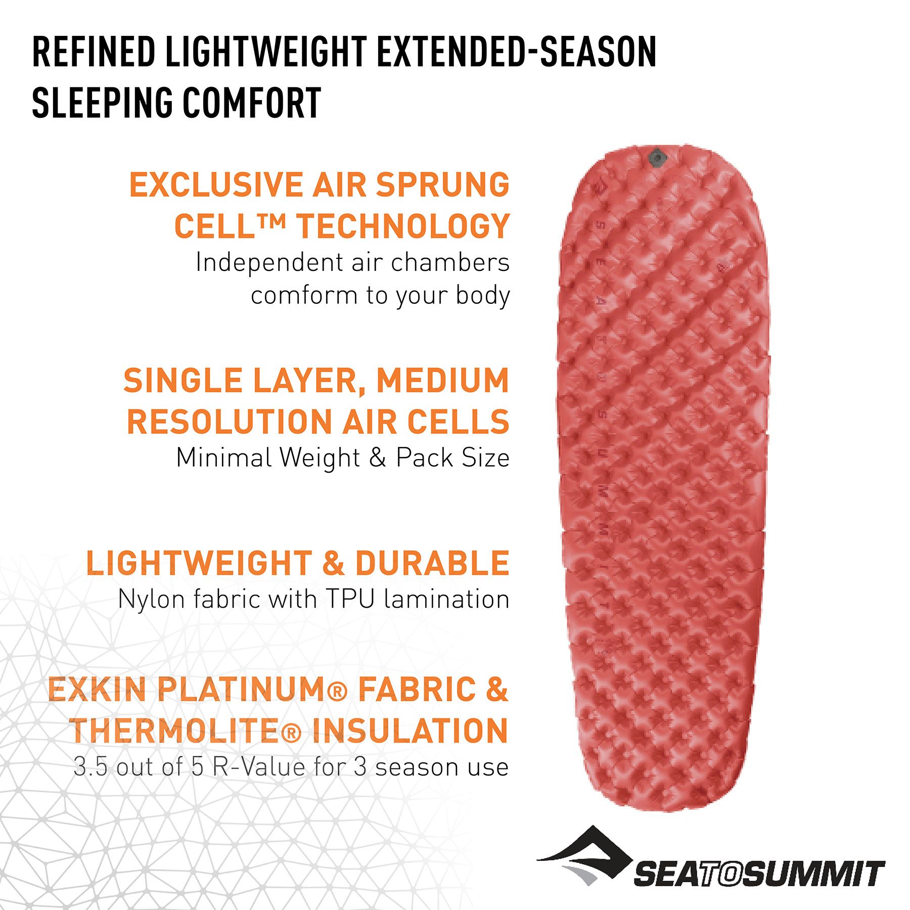 Sea to Summit Women's Large Ultralight Insulated Air Sleeping Mat product image