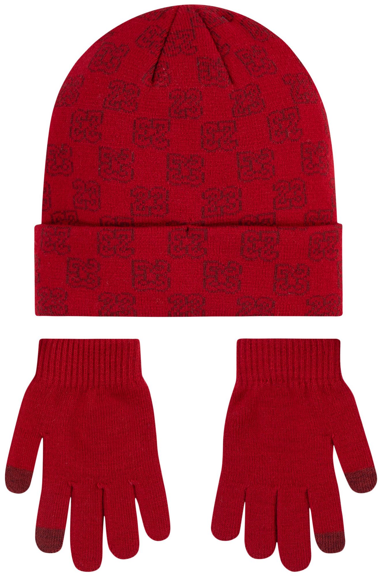 Jordan Kids' Monogram Beanie & Gloves Set product image