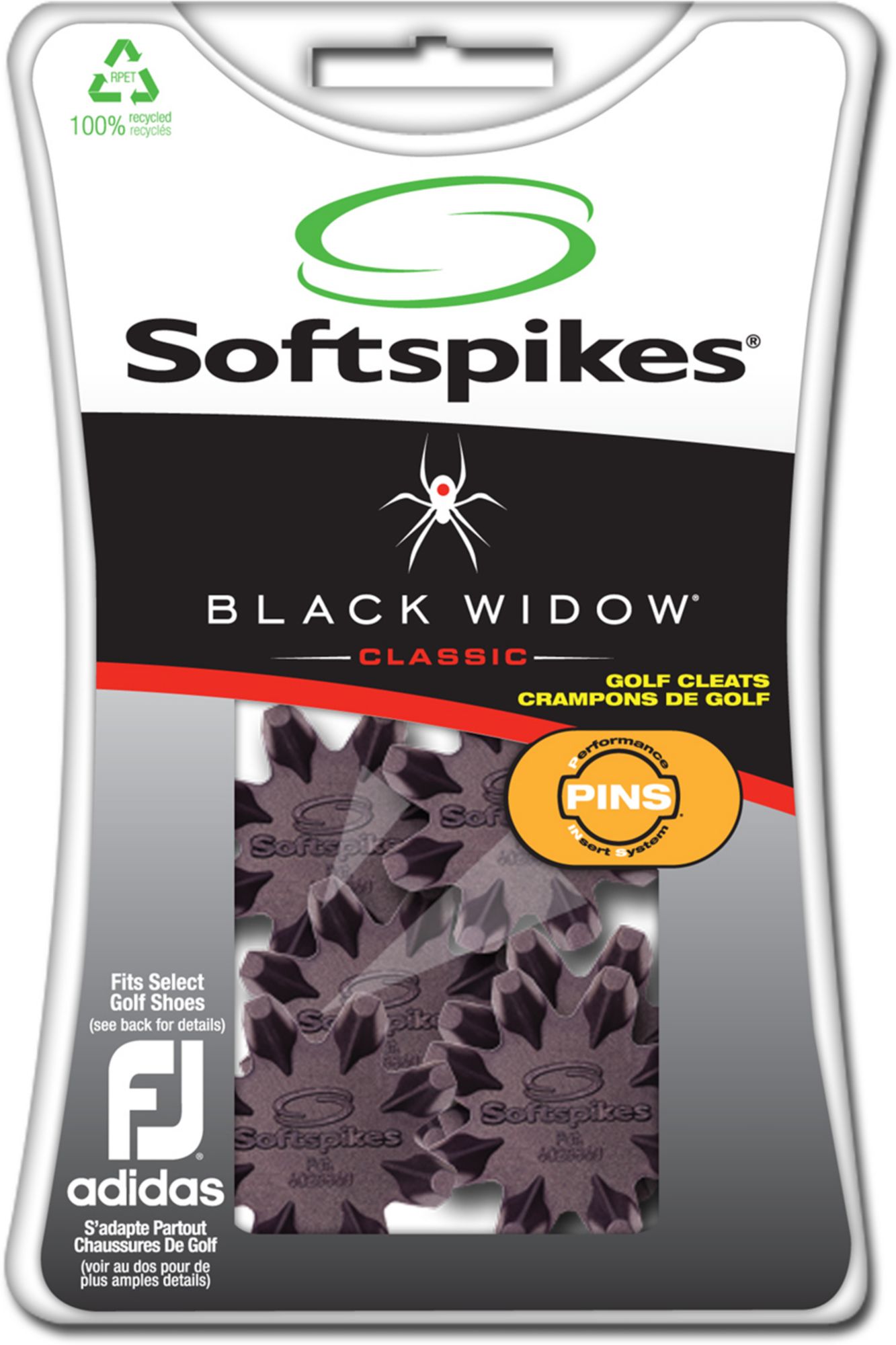 Softspikes Black Widow PINS Golf Spikes product image