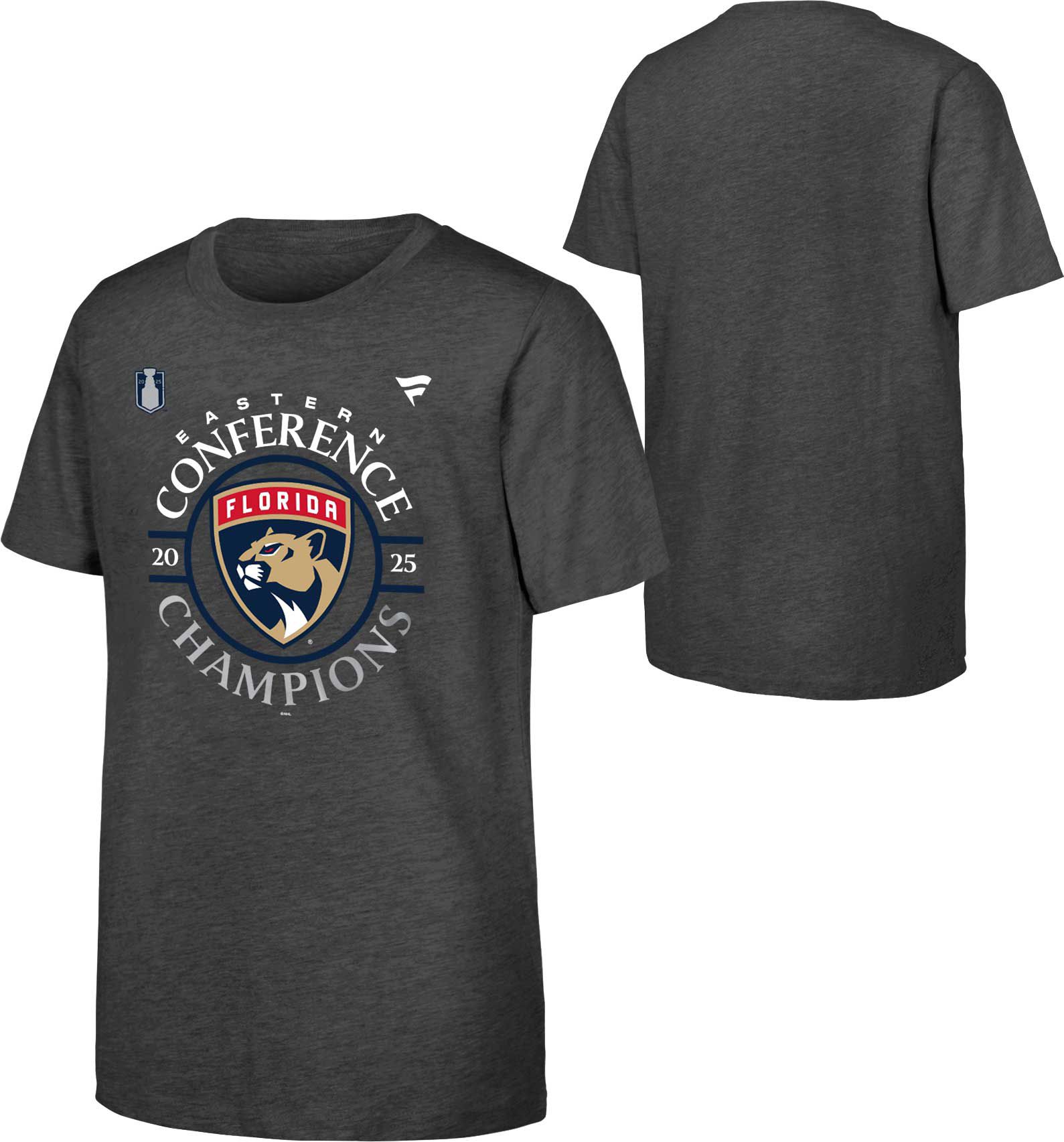 NHL Youth Florida Panthers 2025 Eastern Conference Champions Locker Room T-Shirt product image