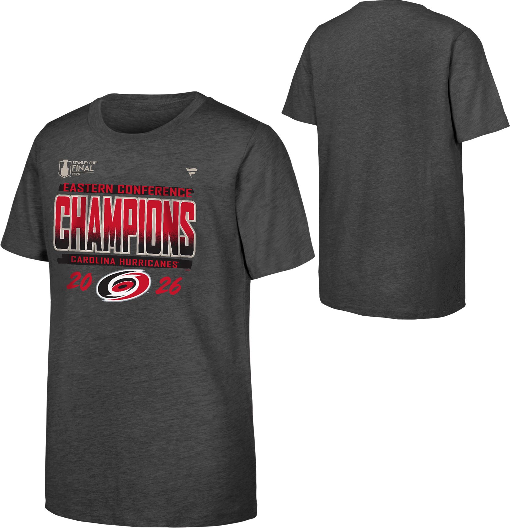 NHL Youth Carolina Hurricanes 2026 Eastern Conference Champions Locker Room T-Shirt product image