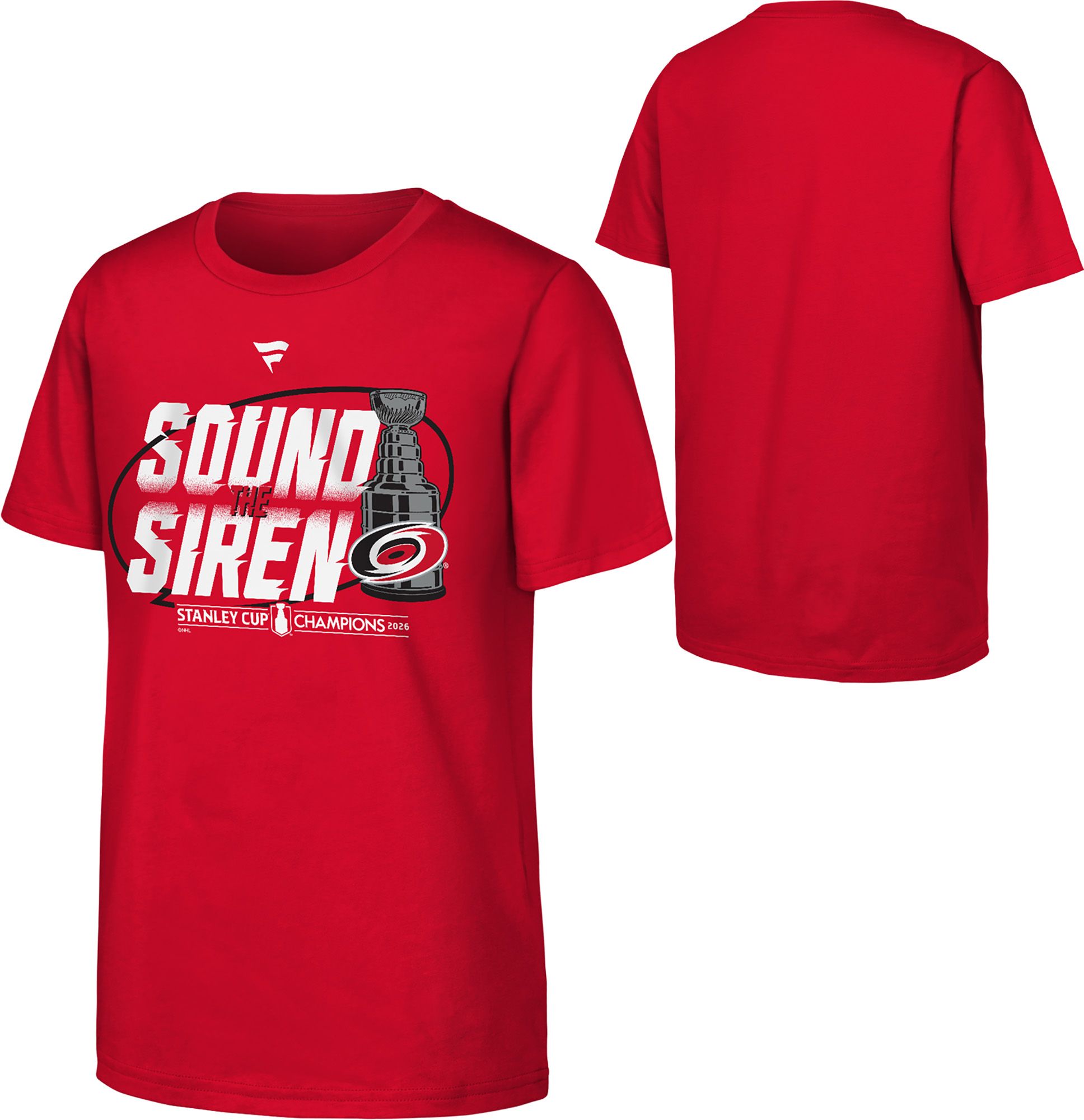 NHL Youth Carolina Hurricanes 2026 Stanley Cup Champions Parade T-Shirt product image