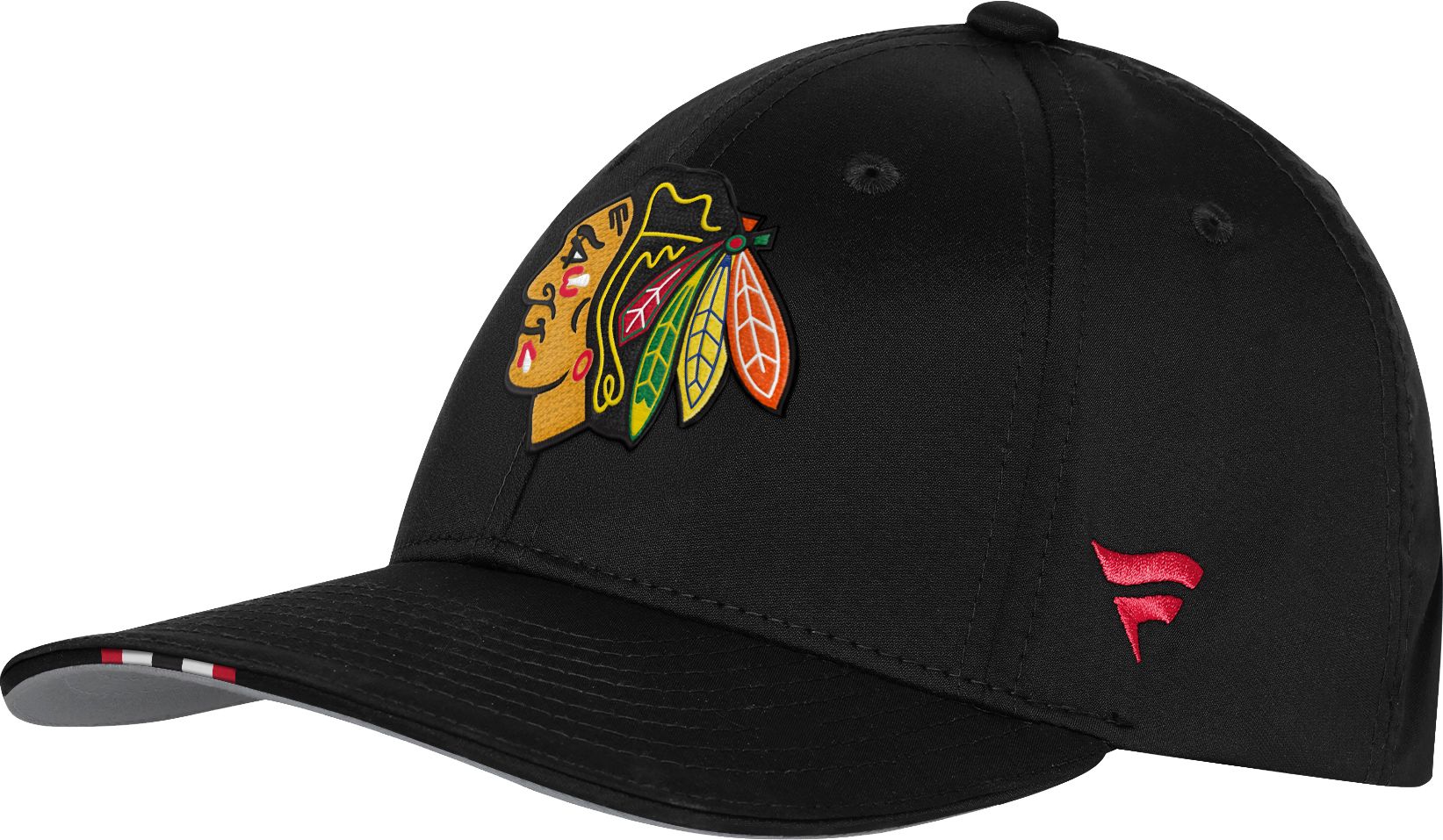 NHL Youth Chicago Blackhawks Black 2025 Draft Podium Adjustable Hat product image