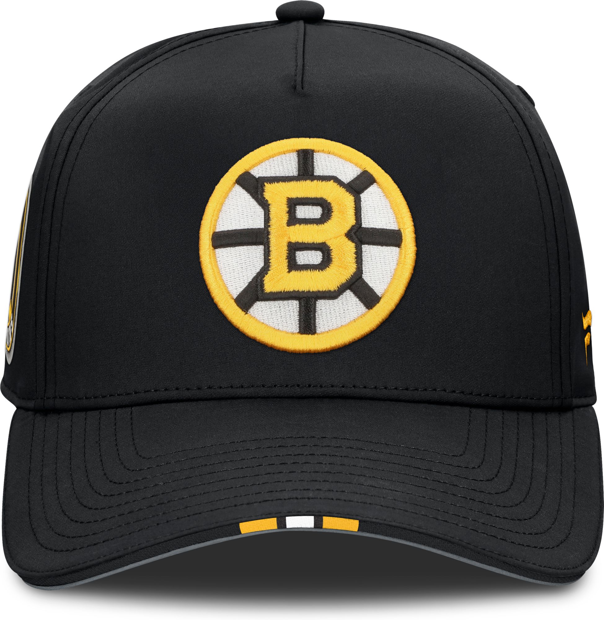 NHL Youth Boston Bruins Black 2025 Draft Podium Adjustable Hat product image