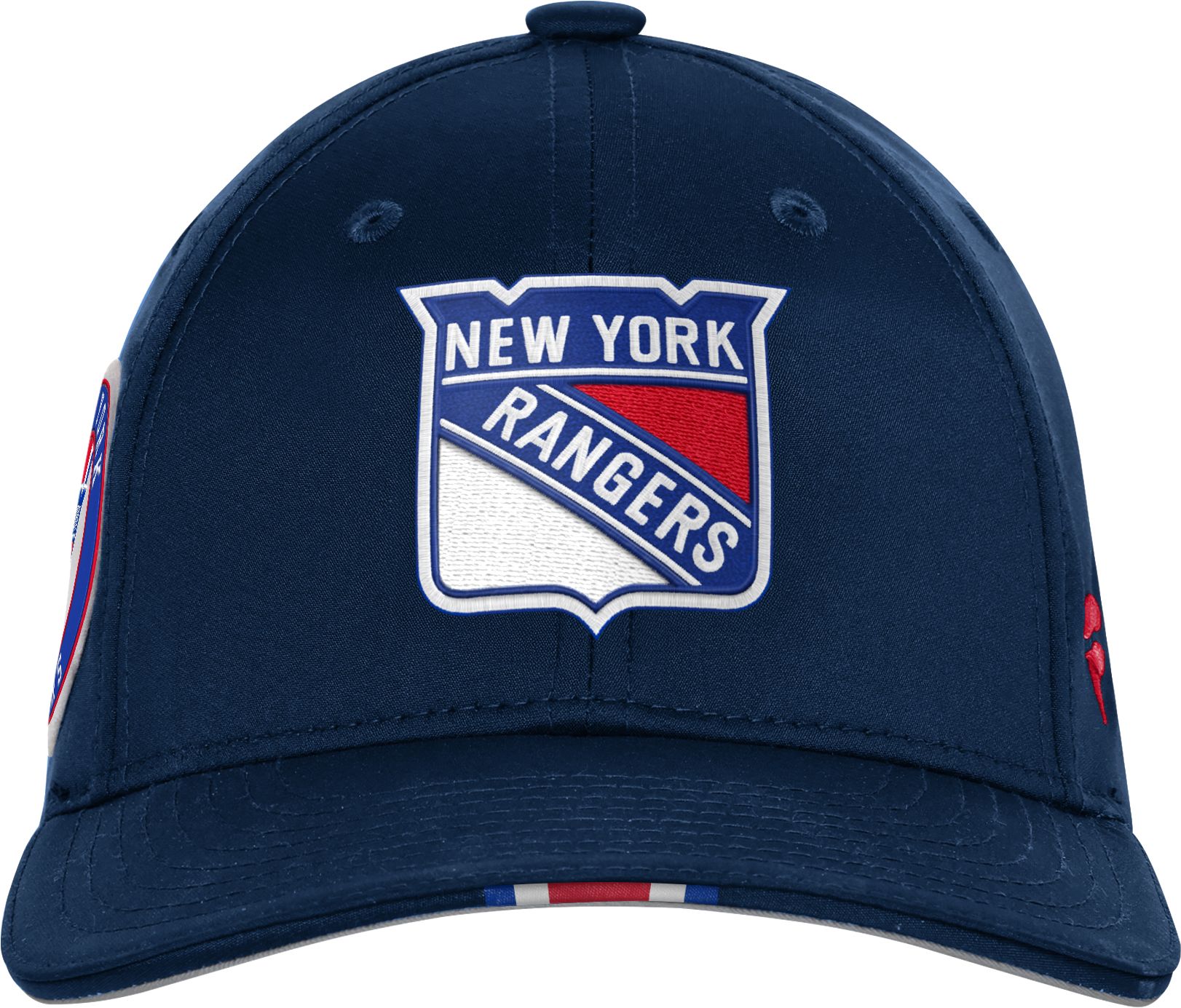 NHL Youth New York Rangers Black 2025 Draft Podium Adjustable Hat product image