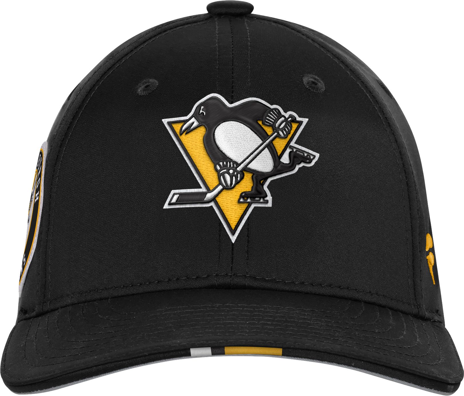 NHL Youth Pittsburgh Penguins Black 2025 Draft Podium Adjustable Hat product image