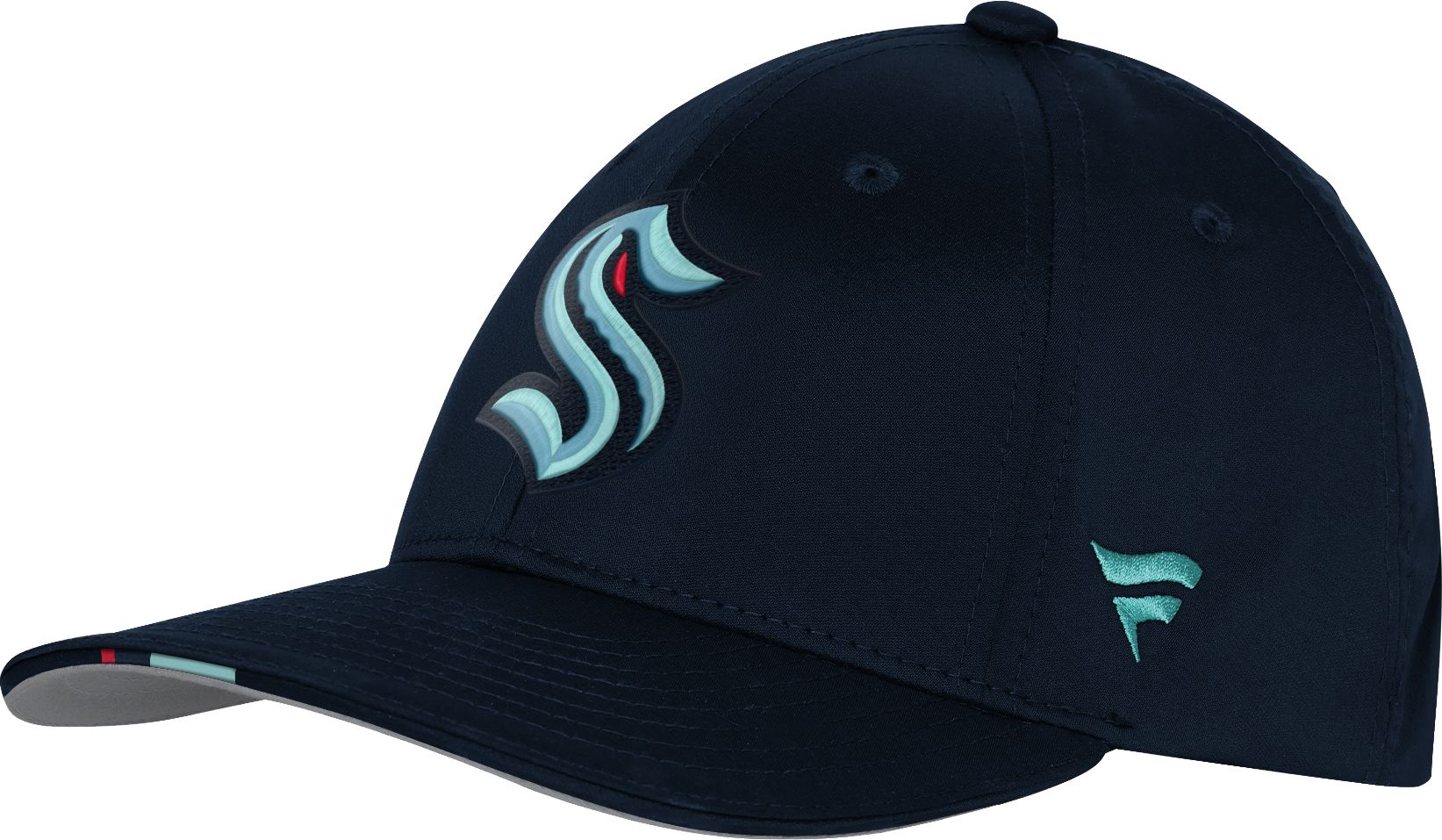 NHL Youth Seattle Kraken Black 2025 Draft Podium Adjustable Hat product image