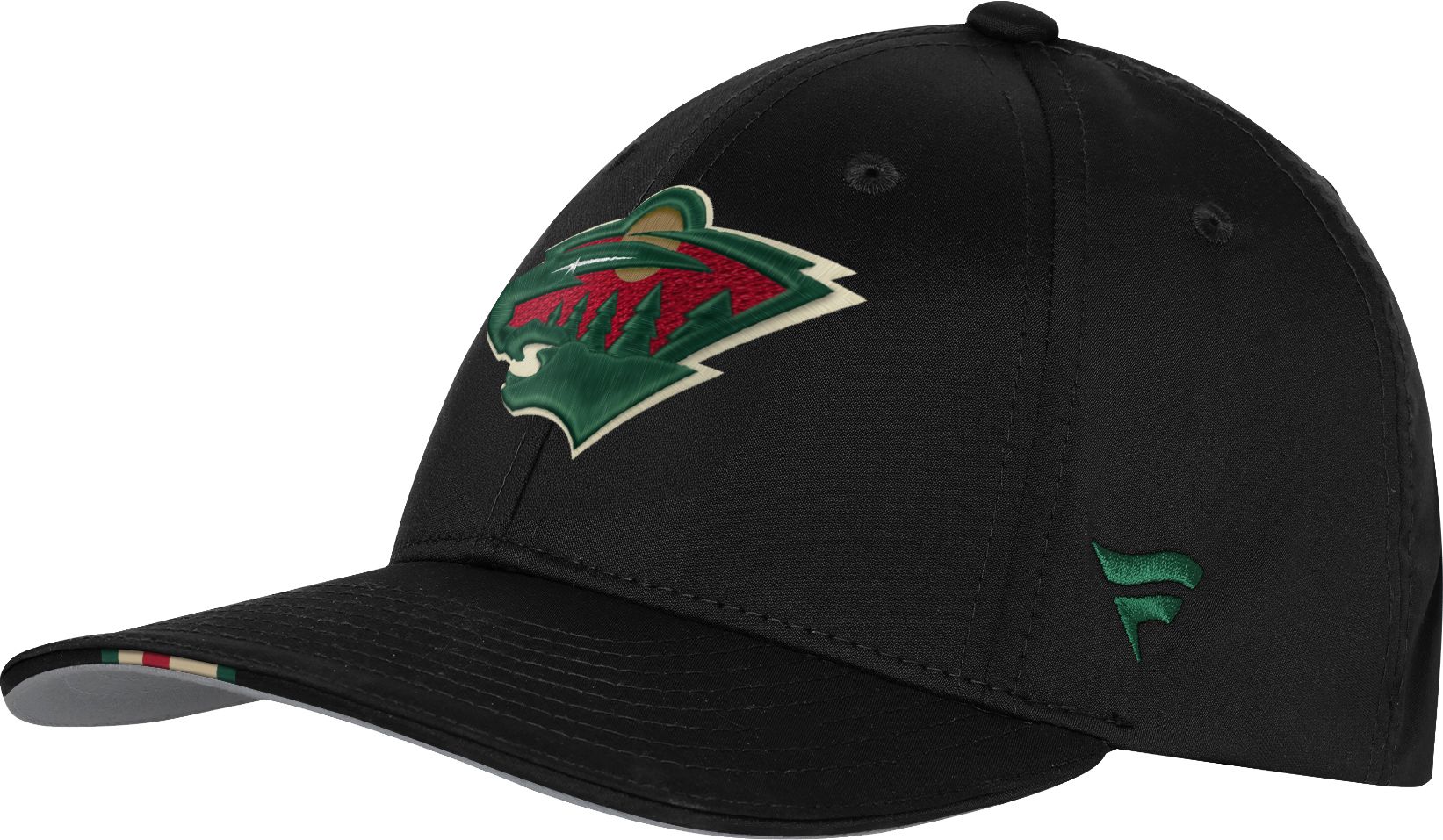 NHL Youth Minnesota Wild Black 2025 Draft Podium Adjustable Hat product image