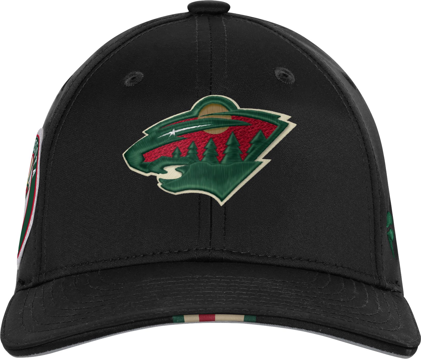 NHL Youth Minnesota Wild Black 2025 Draft Podium Adjustable Hat product image