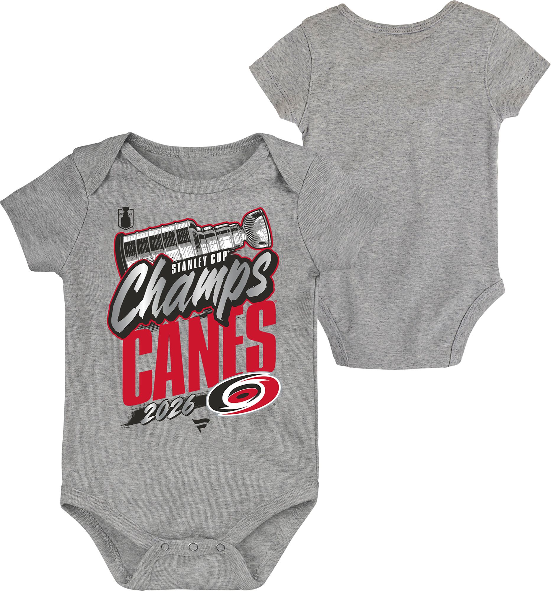 NHL Infant Carolina Hurricanes 2026 Stanley Cup Champions Locker Room Onesie product image