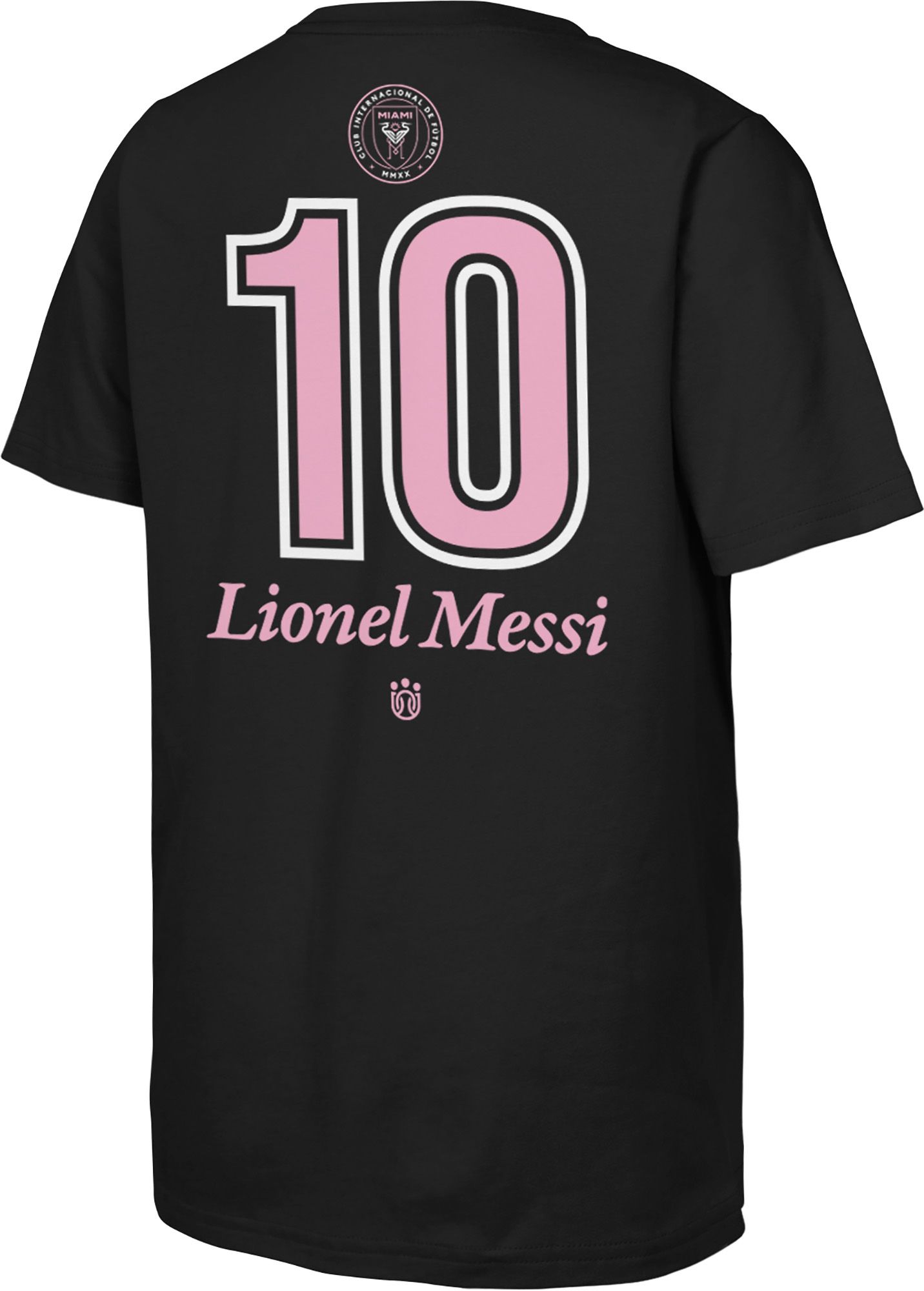 MLS Youth 2025 MLS Cup Champions Inter Miami CF Lionel Messi #10 T-Shirt product image