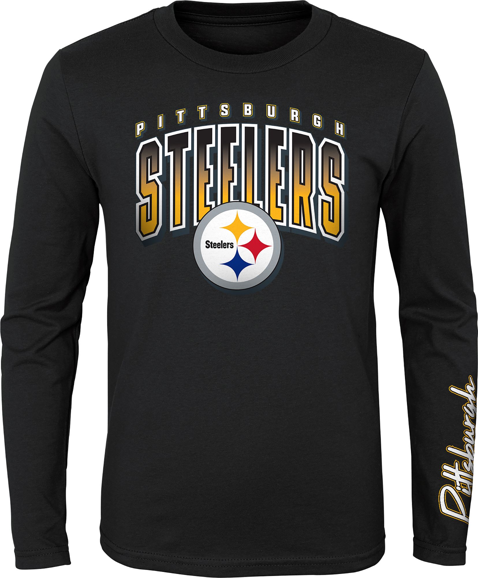 NFL Team Apparel Boys' Pittsburgh Steelers Fan Fave 3-In-1 T-Shirt product image