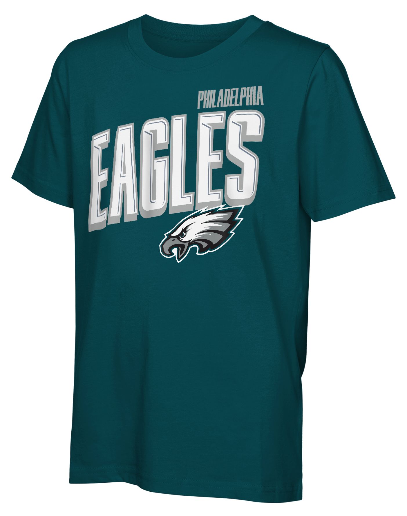 NFL Team Apparel Boys' Philadelphia Eagles Green '3 In 1' Long Sleeve T-Shirt product image
