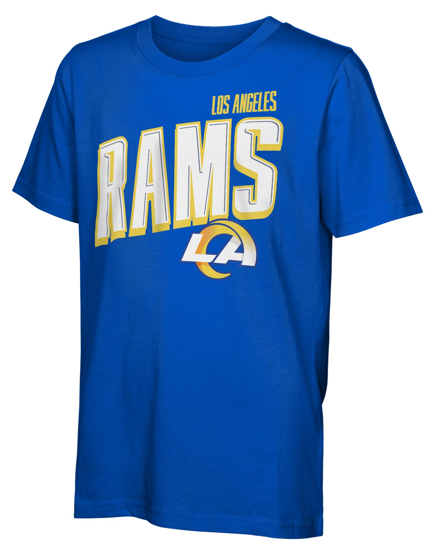 NFL Team Apparel Boys' Los Angeles Rams Blue '3 In 1' Long Sleeve T-Shirt product image