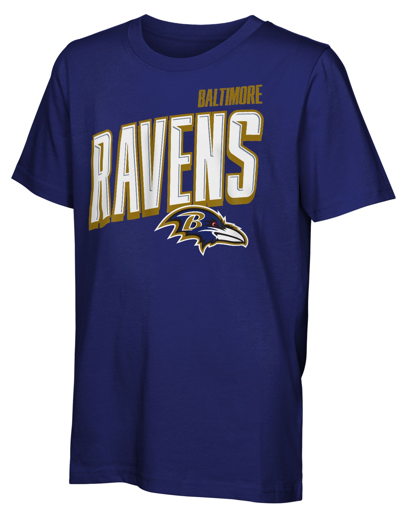 NFL Team Apparel Boys' Baltimore Ravens Purple Mix 3-in-1 T-Shirt Set product image