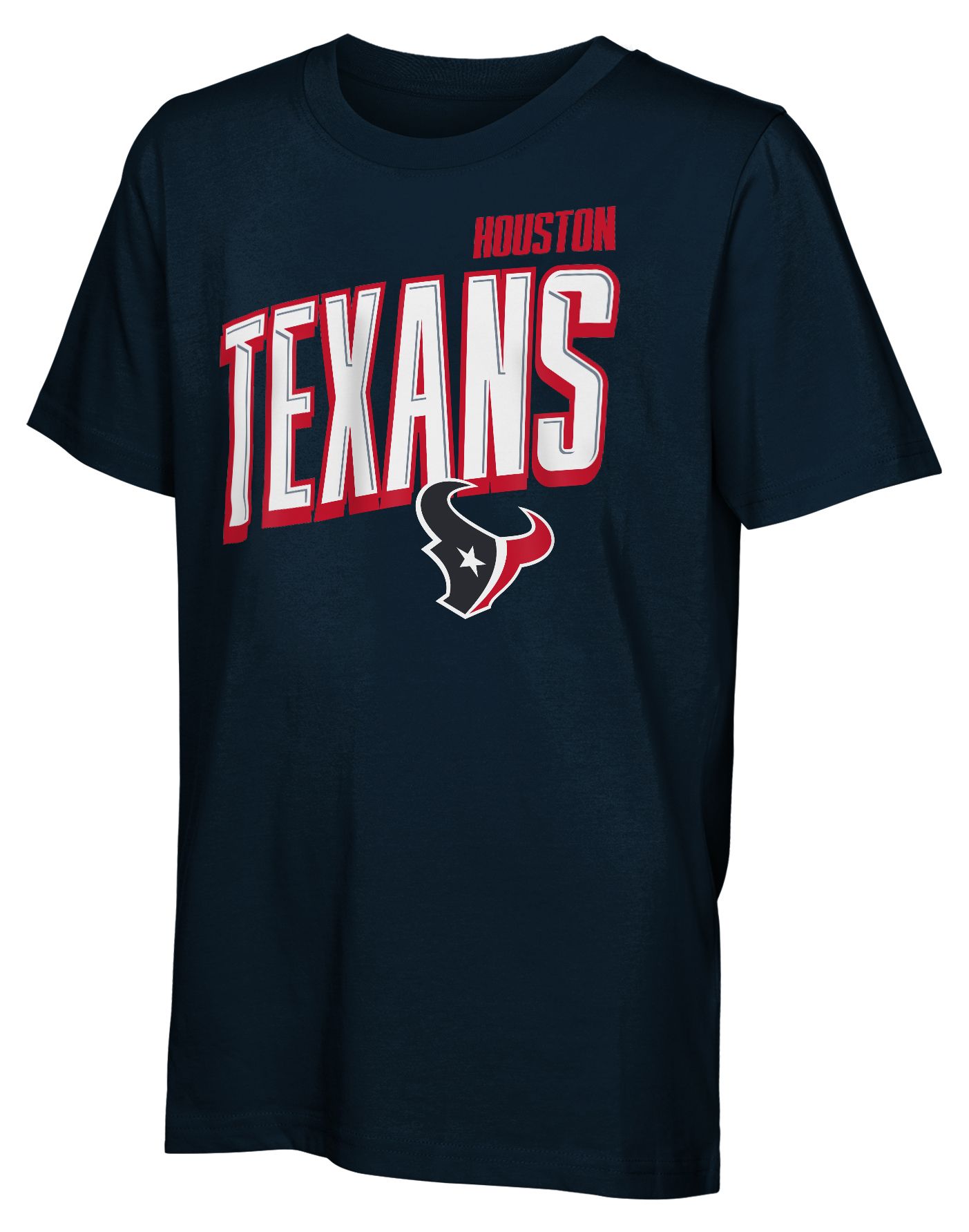 NFL Team Apparel Boys' Houston Texans Navy '3 In 1' Long Sleeve T-Shirt product image