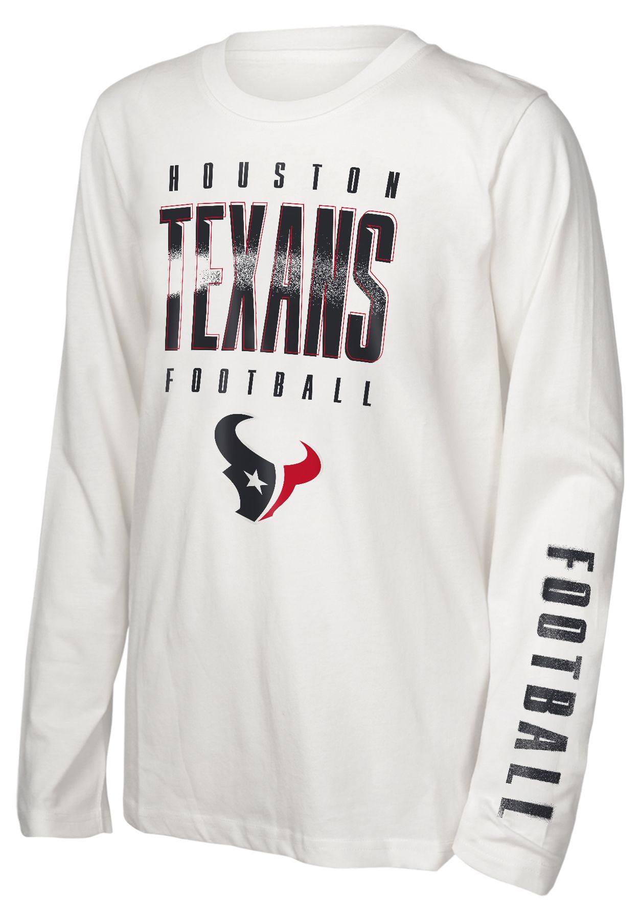 NFL Team Apparel Boys' Houston Texans Navy '3 In 1' Long Sleeve T-Shirt product image