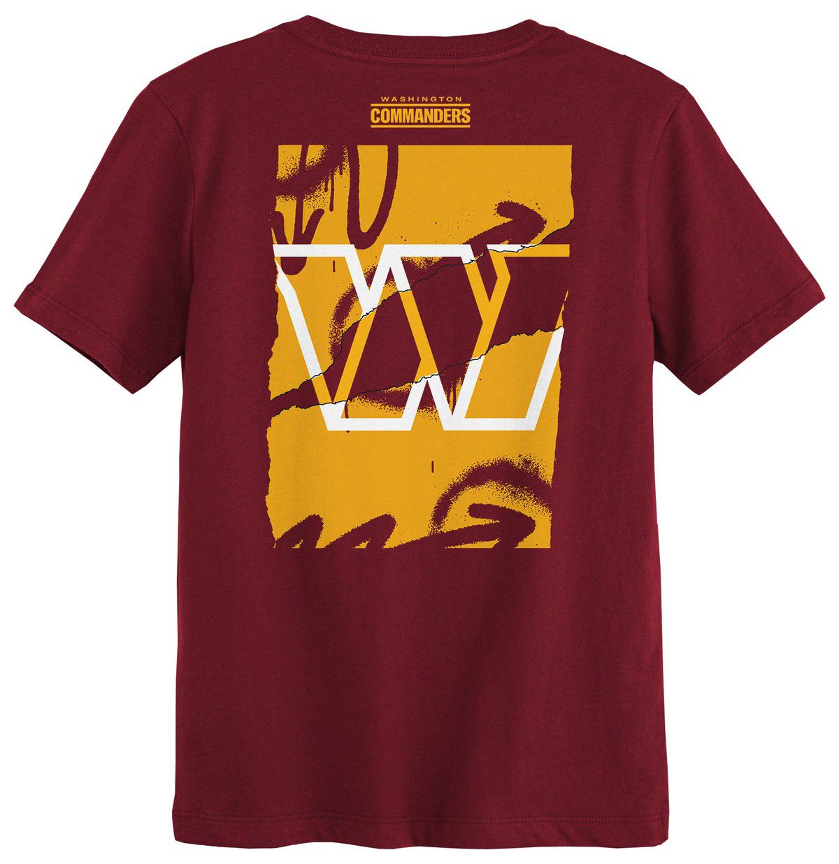 NFL Team Apparel Boys' Washington Commanders Garnet 'Posterize' T-Shirt product image