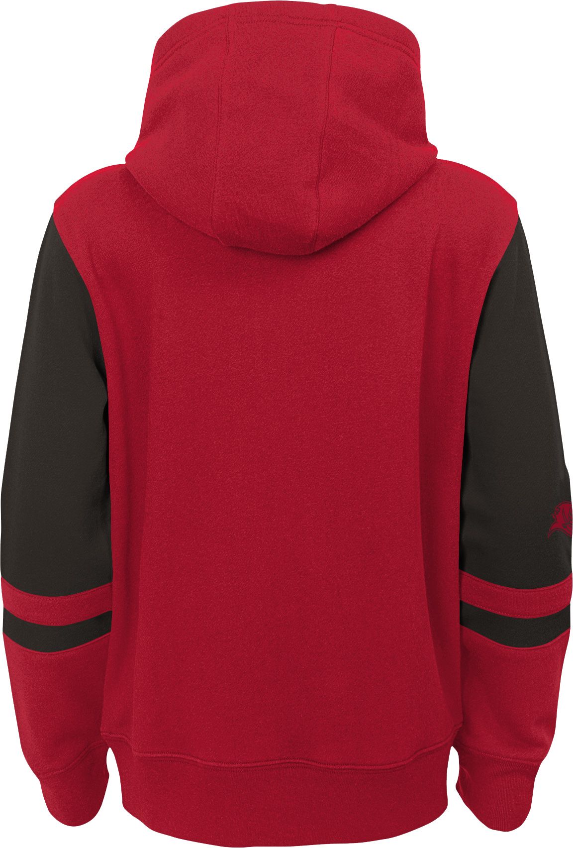 NFL Team Apparel Youth Tampa Bay Buccaneers Color Block Full-Zip Hoodie product image