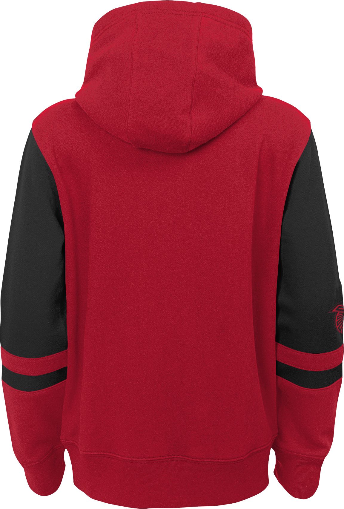 NFL Team Apparel Youth Atlanta Falcons Color Block Full-Zip Hoodie product image