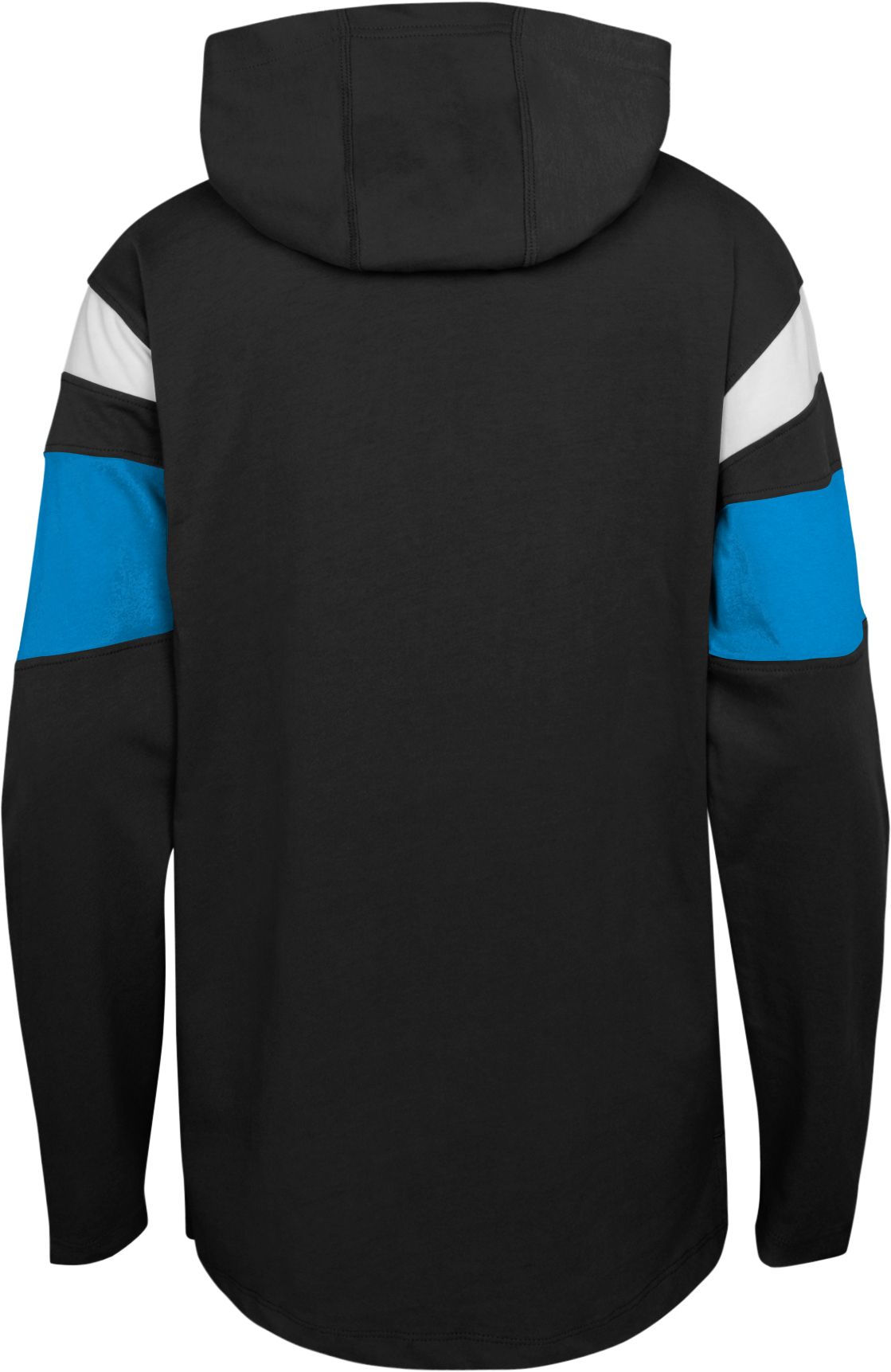 NFL Team Apparel Youth Carolina Panthers Black Glory Days Pullover Hoodie product image