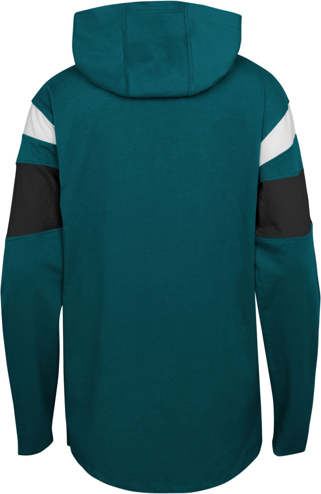 NFL Team Apparel Youth Philadelphia Eagles Green Glory Days Pullover Hoodie product image