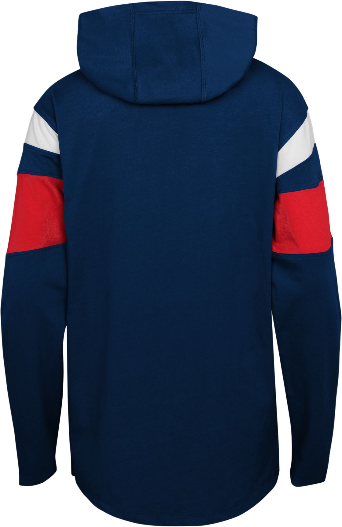 NFL Team Apparel Youth New England Patriots Navy Glory Days Pullover Hoodie product image