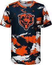 NFL Team Apparel Youth Chicago Bears Cross Pattern Navy T-Shirt product image