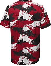 NFL Team Apparel Youth Atlanta Falcons Cross Pattern Red T-Shirt product image
