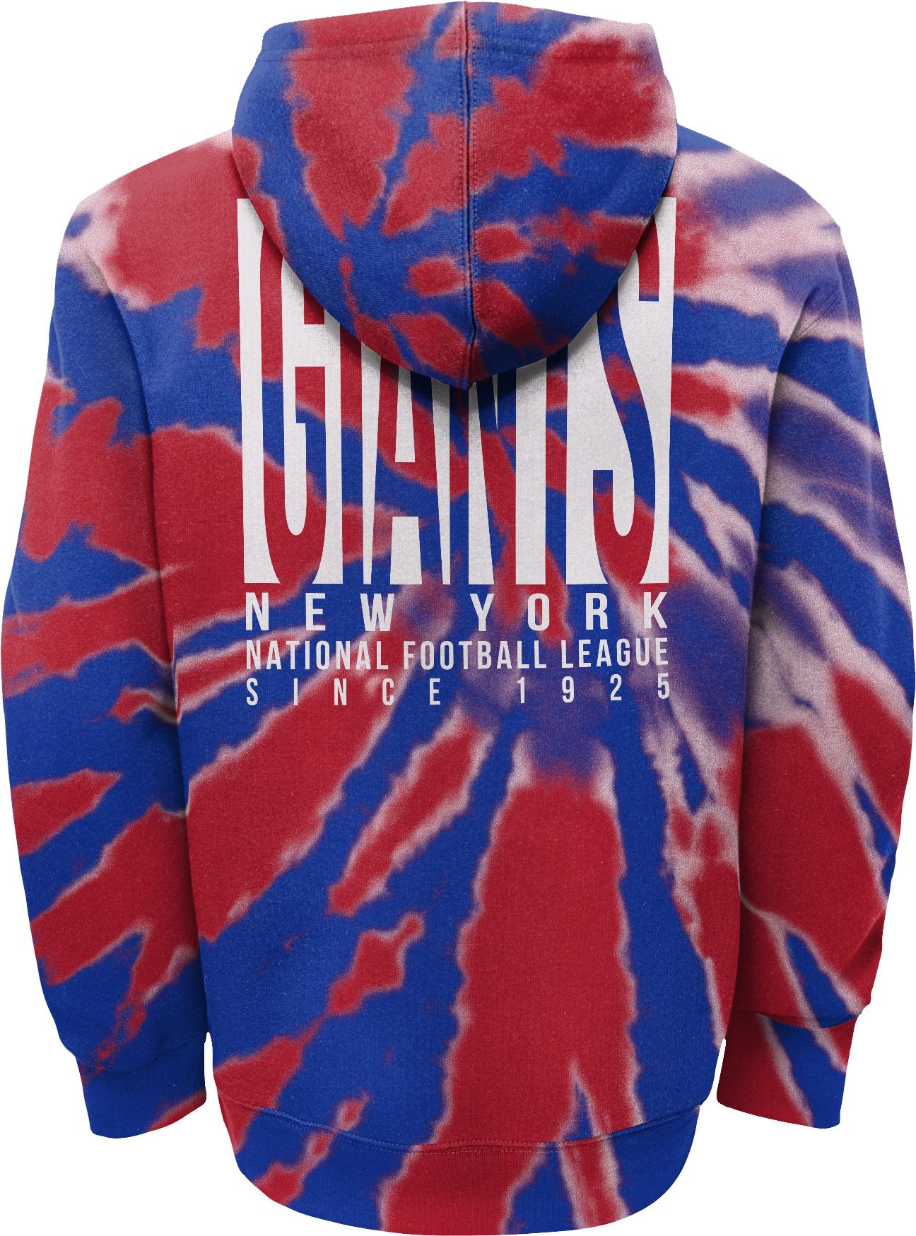NFL Team Apparel Youth New York Giants Statement Tie Dye Hoodie product image