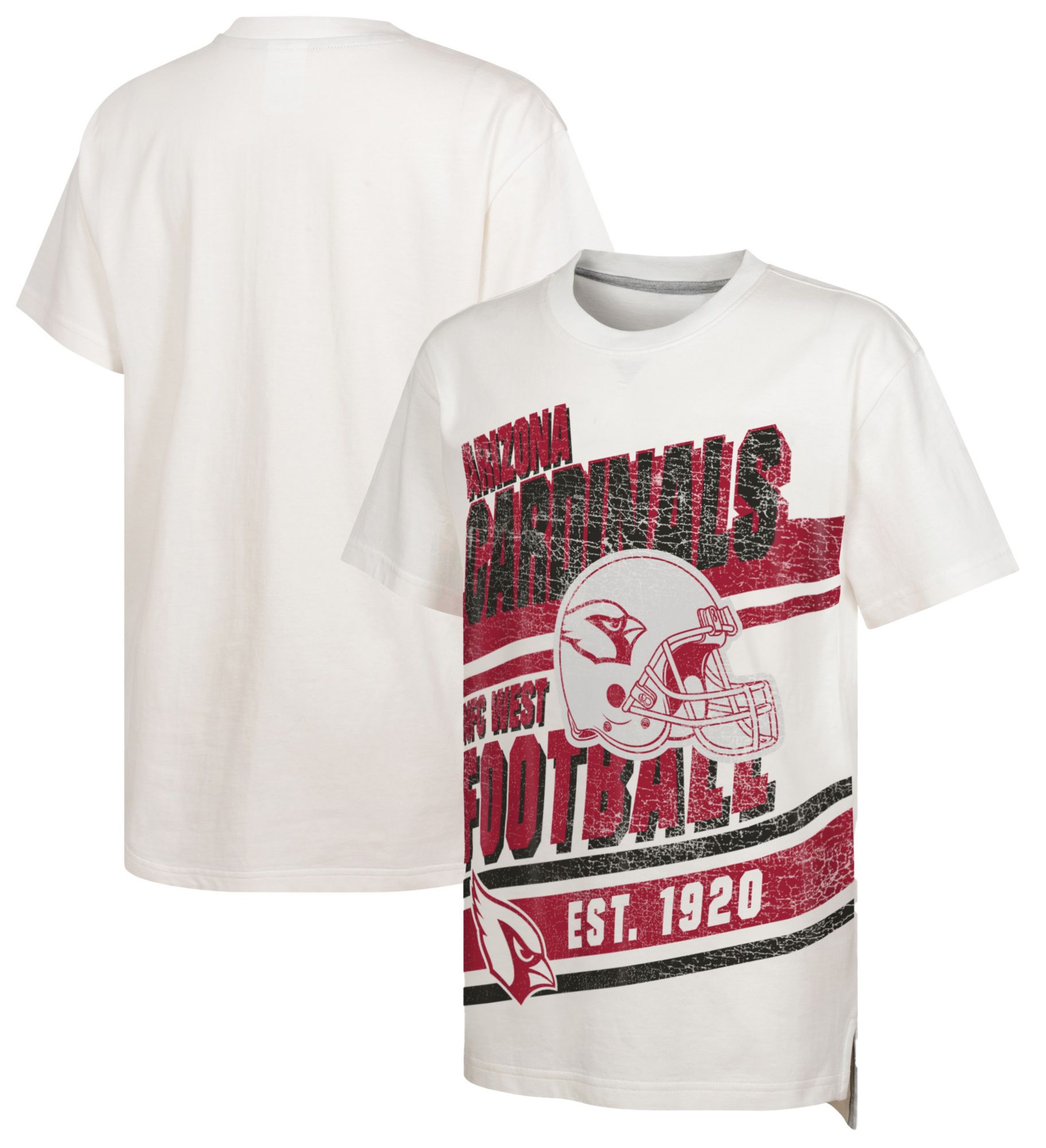 NFL Team Apparel Youth Arizona Cardinals Get Loud White T-Shirt product image
