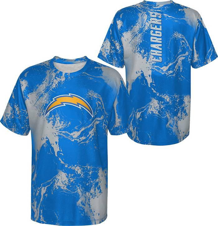 NFL Team Apparel Youth Los Angeles Chargers In the Mix T-Shirt