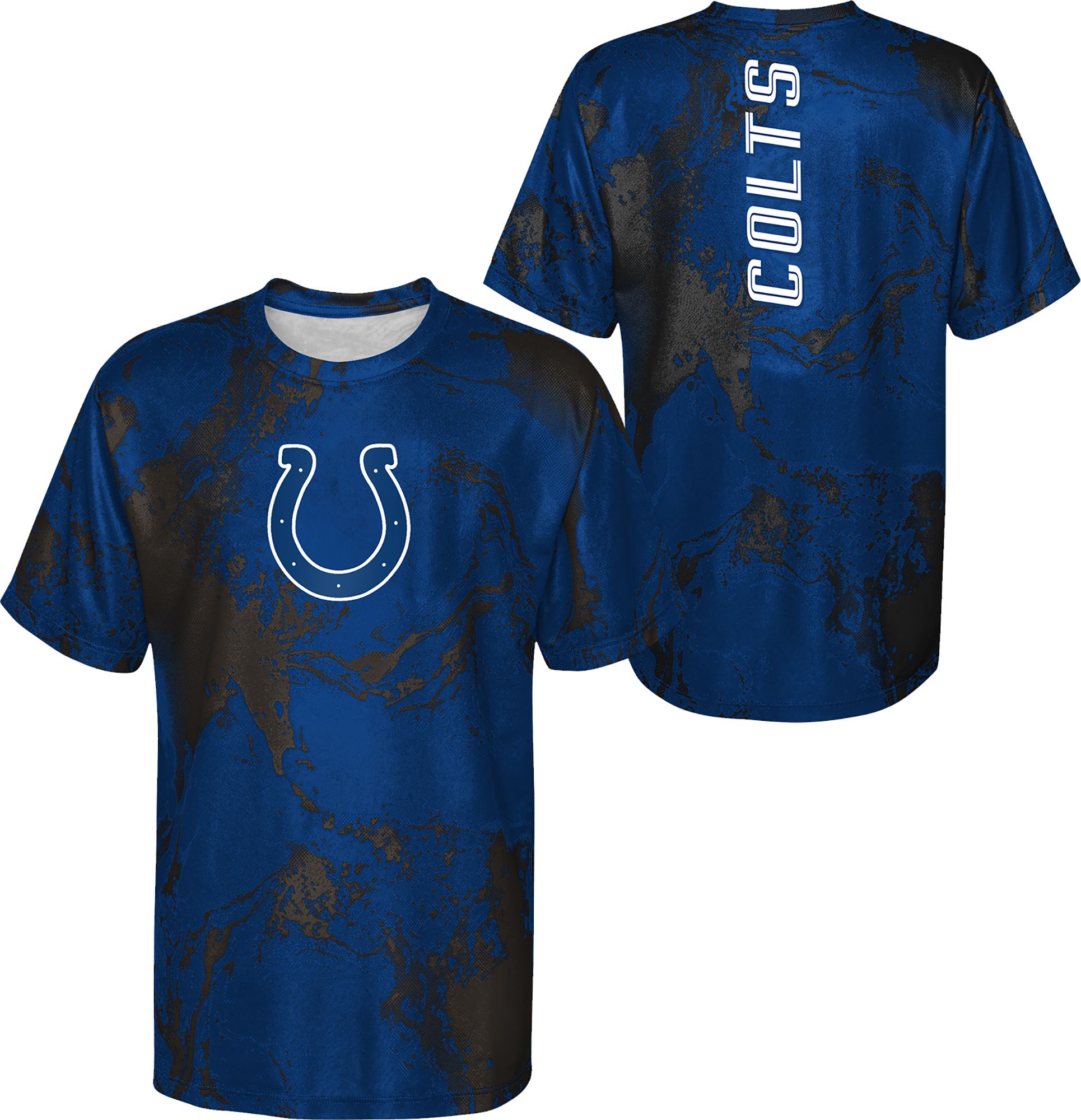 NFL Team Apparel Youth Indianapolis Colts the Mix T-Shirt