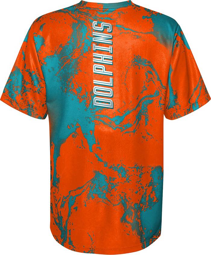 NFL Team Apparel Youth Miami Dolphins In the Mix T-Shirt
