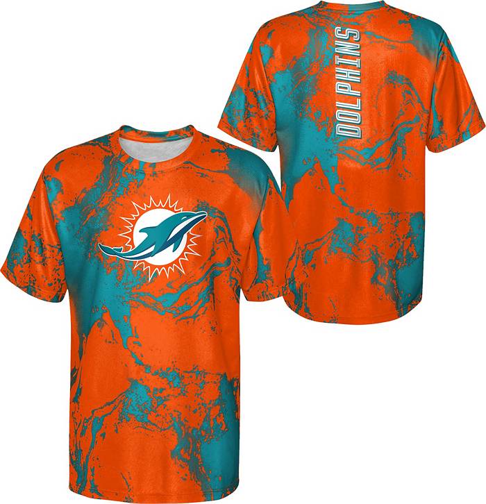 Nike Youth Miami Dolphins Tyreek Hill #10 Green T-Shirt