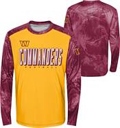 NFL Team Apparel Youth Washington Commanders Cover 2 Long Sleeve T-Shirt product image
