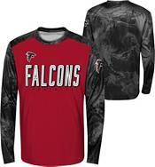 NFL Team Apparel Youth Atlanta Falcons Cover 2 Long Sleeve T-Shirt product image