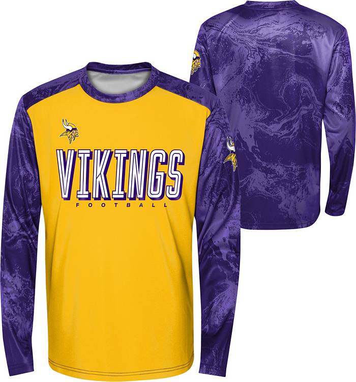 Minnesota Vikings Boys Long Sleeve Tee Shirt